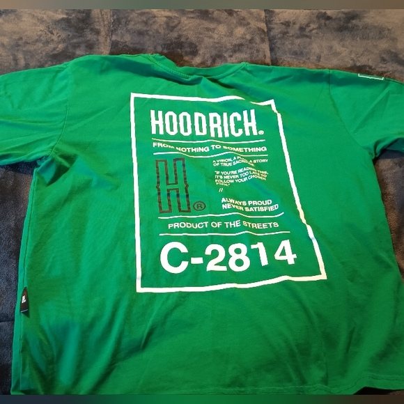 HOODRICH 2 T Shirts XXL and 2 Short XL Bundle White Green Black Red - Picture 9 of 14